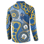 Eels NAIDOC Week 2026 Personalised Button Sweatshirt 50 Years of Deadly Aboriginal Art