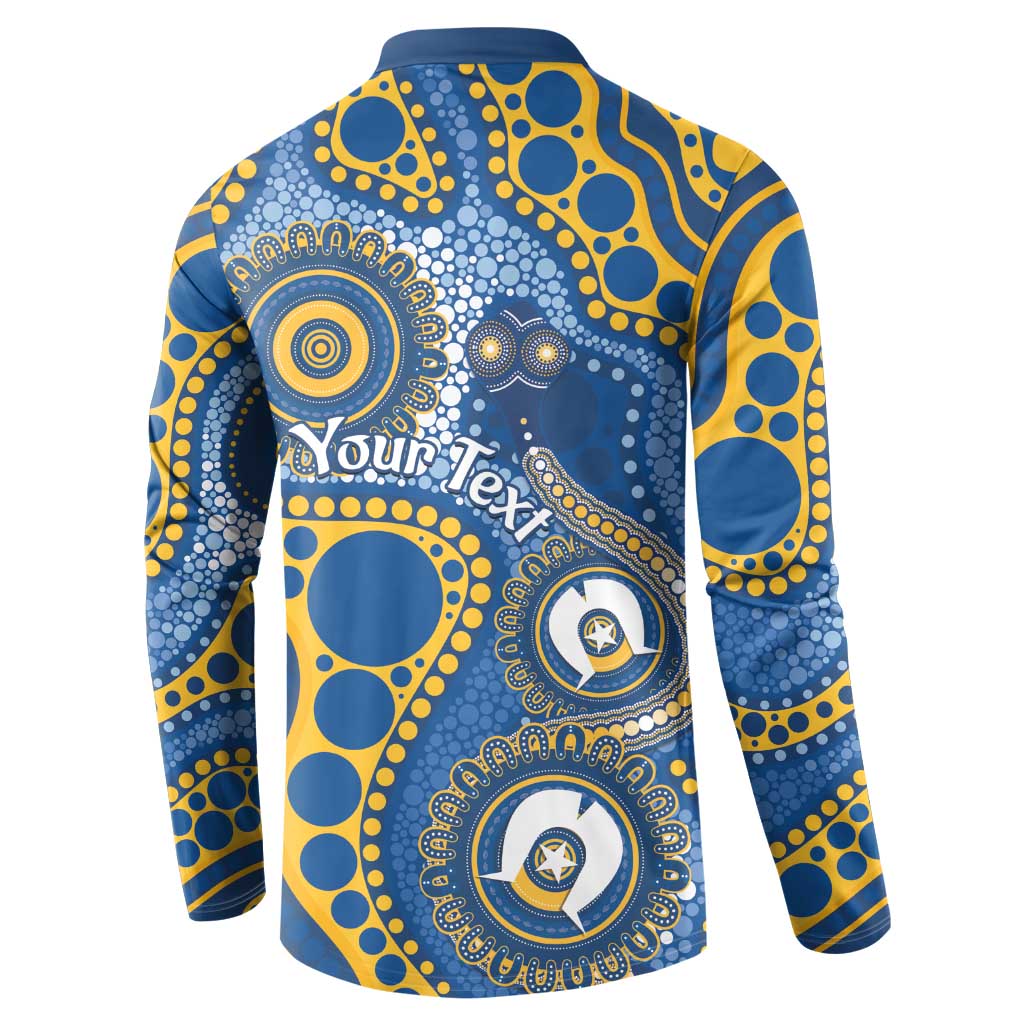 Eels NAIDOC Week 2026 Personalised Button Sweatshirt 50 Years of Deadly Aboriginal Art