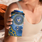 Eels NAIDOC Week 2026 Personalised 4 in 1 Can Cooler Tumbler 50 Years of Deadly Aboriginal Art