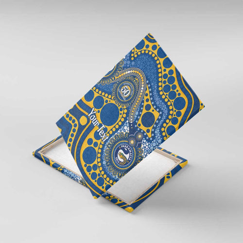 Eels NAIDOC Week 2026 Personalised Canvas Wall Art 50 Years of Deadly Aboriginal Art