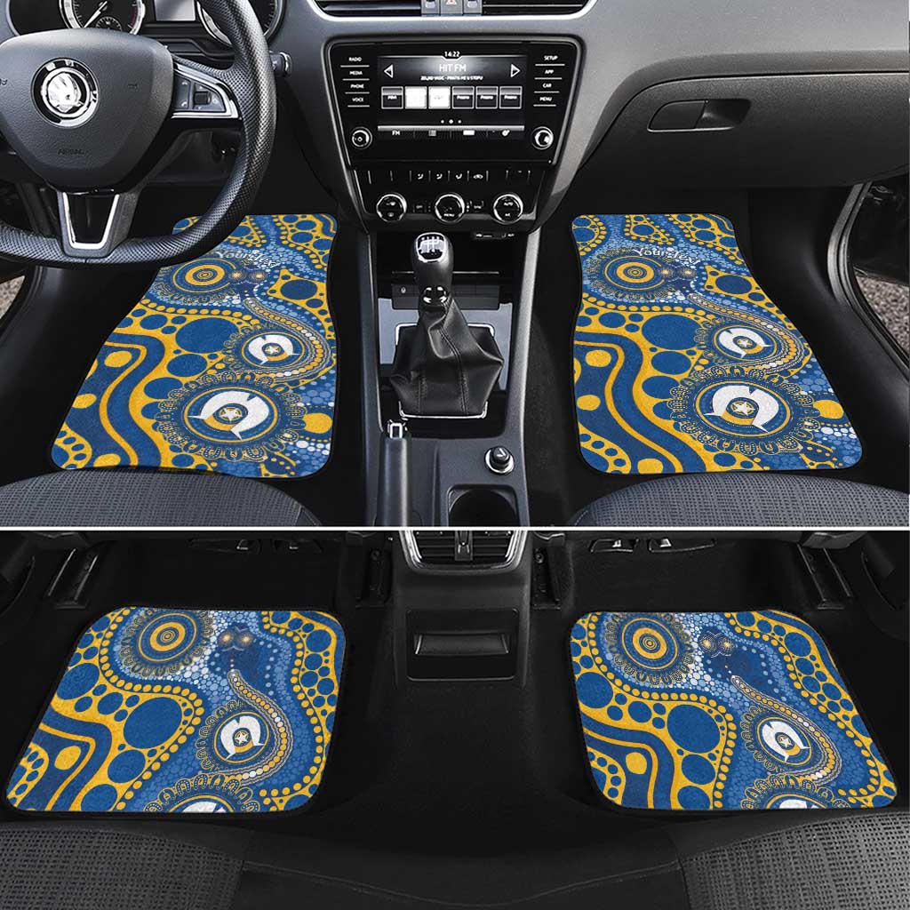 Eels NAIDOC Week 2026 Personalised Car Mats 50 Years of Deadly Aboriginal Art