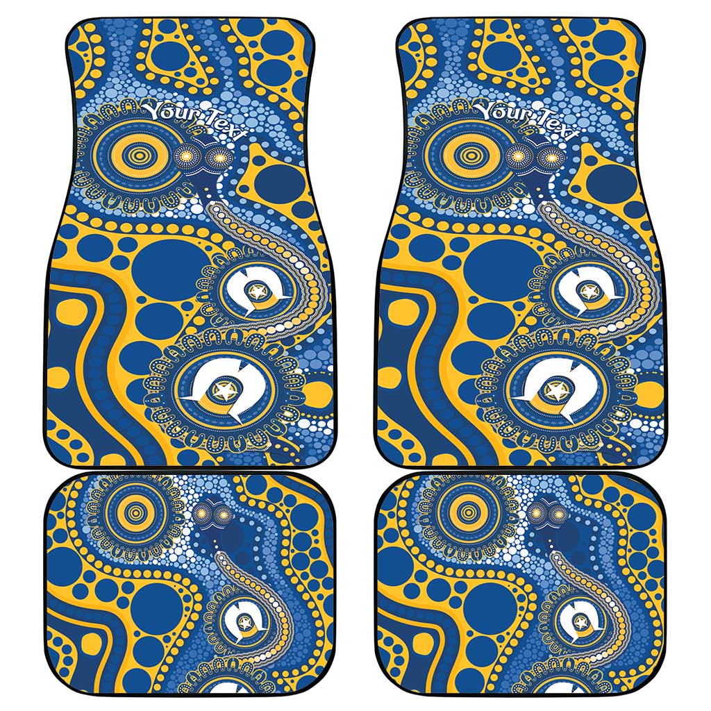 Eels NAIDOC Week 2026 Personalised Car Mats 50 Years of Deadly Aboriginal Art