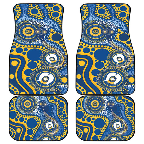 Eels NAIDOC Week 2026 Personalised Car Mats 50 Years of Deadly Aboriginal Art
