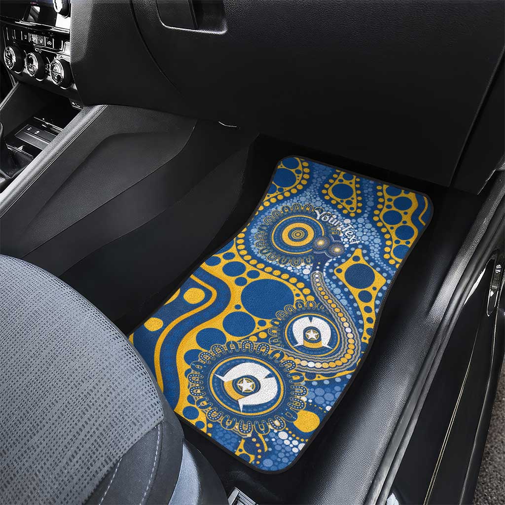 Eels NAIDOC Week 2026 Personalised Car Mats 50 Years of Deadly Aboriginal Art