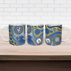 Eels NAIDOC Week 2026 Personalised Ceramic Mug 50 Years of Deadly Aboriginal Art