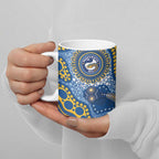 Eels NAIDOC Week 2026 Personalised Ceramic Mug 50 Years of Deadly Aboriginal Art