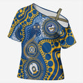 Eels NAIDOC Week 2026 Personalised Cross Shoulder Shirt 50 Years of Deadly Aboriginal Art