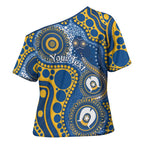 Eels NAIDOC Week 2026 Personalised Cross Shoulder Shirt 50 Years of Deadly Aboriginal Art