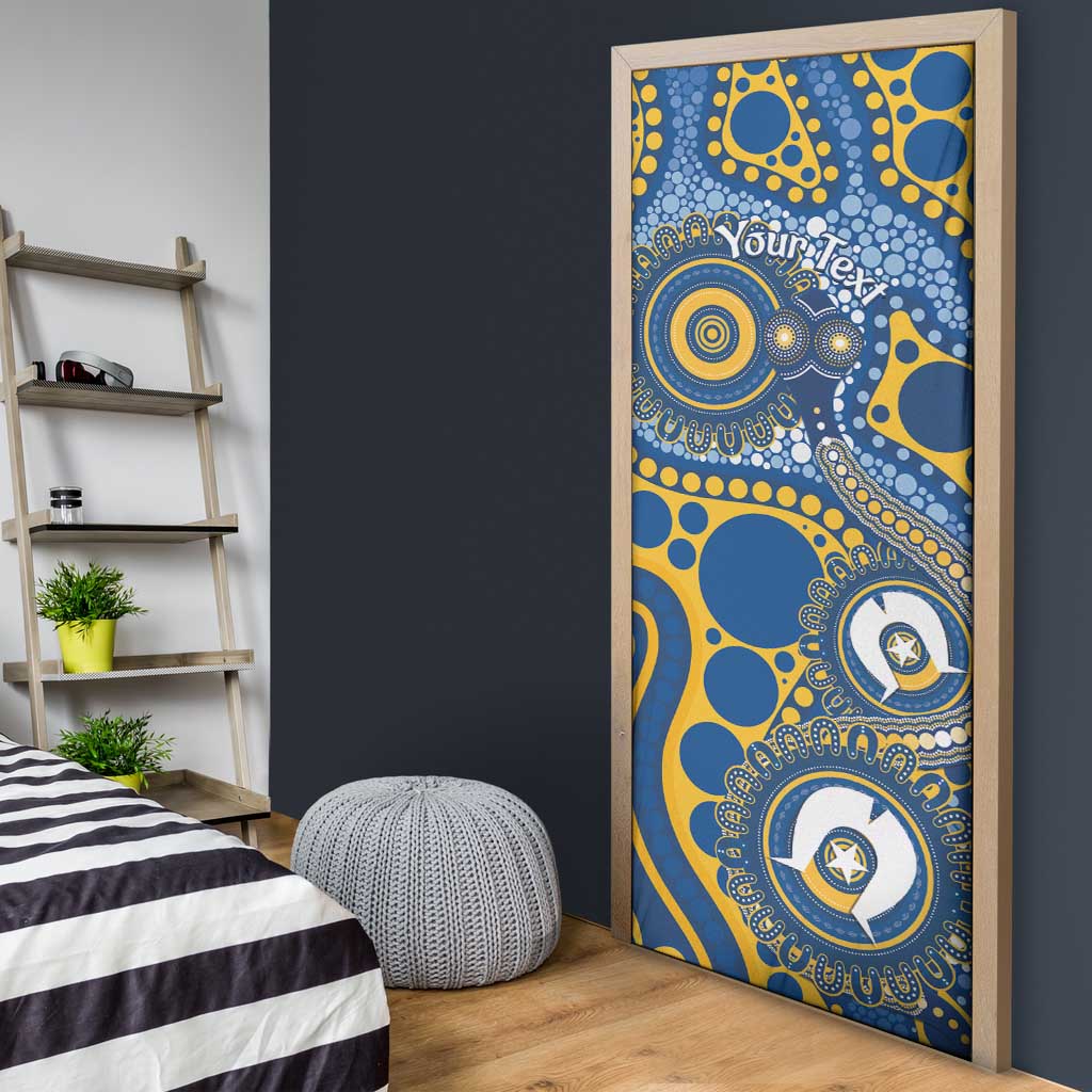 Eels NAIDOC Week 2026 Personalised Door Cover 50 Years of Deadly Aboriginal Art