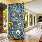 Eels NAIDOC Week 2026 Personalised Door Cover 50 Years of Deadly Aboriginal Art
