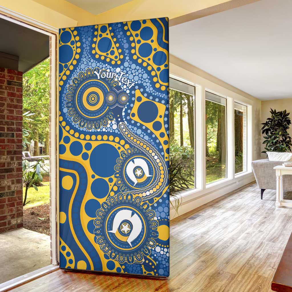 Eels NAIDOC Week 2026 Personalised Door Cover 50 Years of Deadly Aboriginal Art