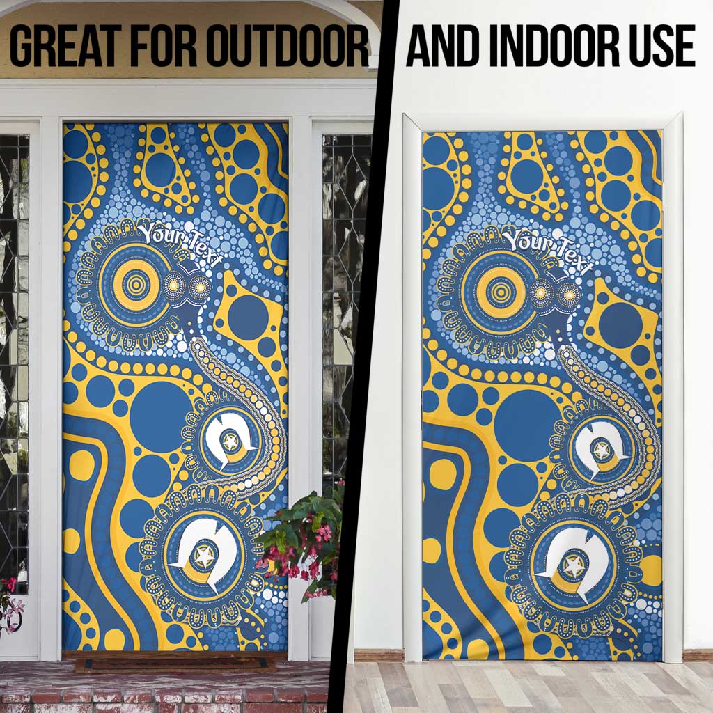 Eels NAIDOC Week 2026 Personalised Door Cover 50 Years of Deadly Aboriginal Art