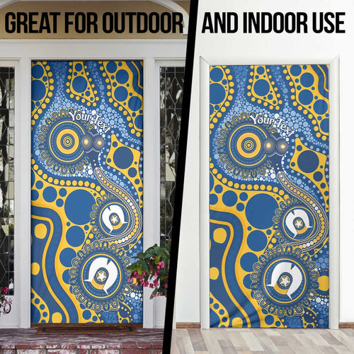 Eels NAIDOC Week 2026 Personalised Door Cover 50 Years of Deadly Aboriginal Art