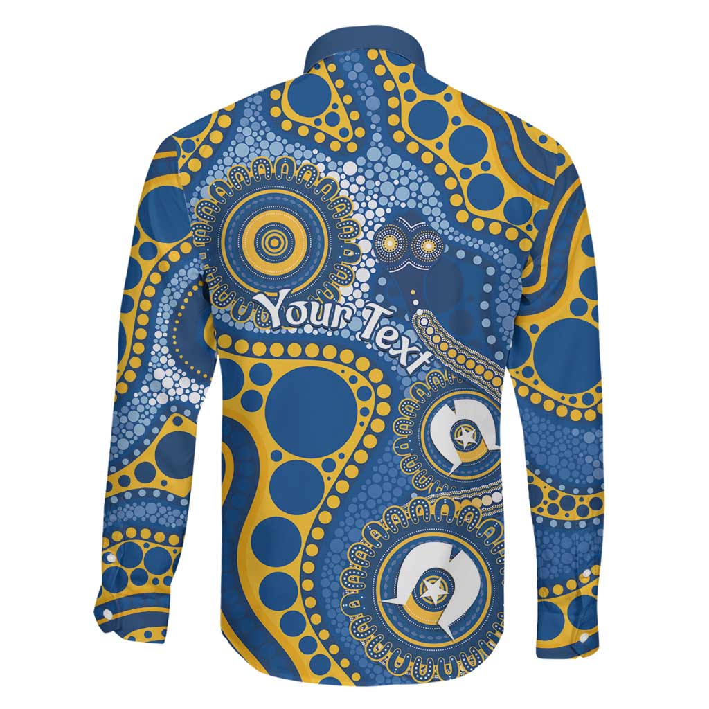 Eels NAIDOC Week 2026 Personalised Family Matching Long Sleeve Bodycon Dress and Hawaiian Shirt 50 Years of Deadly Aboriginal Art
