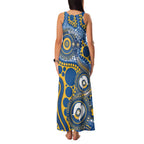 Eels NAIDOC Week 2026 Personalised Family Matching Tank Maxi Dress and Hawaiian Shirt 50 Years of Deadly Aboriginal Art