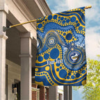 Eels NAIDOC Week 2026 Personalised Garden Flag 50 Years of Deadly Aboriginal Art