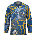 Eels NAIDOC Week 2026 Personalised Hockey Jersey 50 Years of Deadly Aboriginal Art