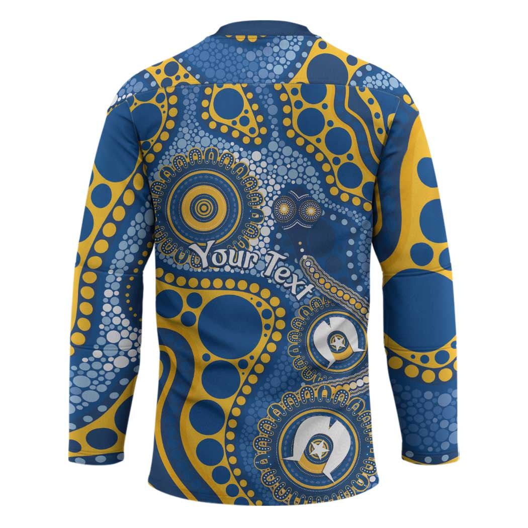 Eels NAIDOC Week 2026 Personalised Hockey Jersey 50 Years of Deadly Aboriginal Art
