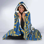 Eels NAIDOC Week 2026 Personalised Hooded Blanket 50 Years of Deadly Aboriginal Art
