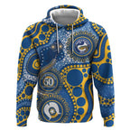 Eels NAIDOC Week 2026 Personalised Hoodie 50 Years of Deadly Aboriginal Art