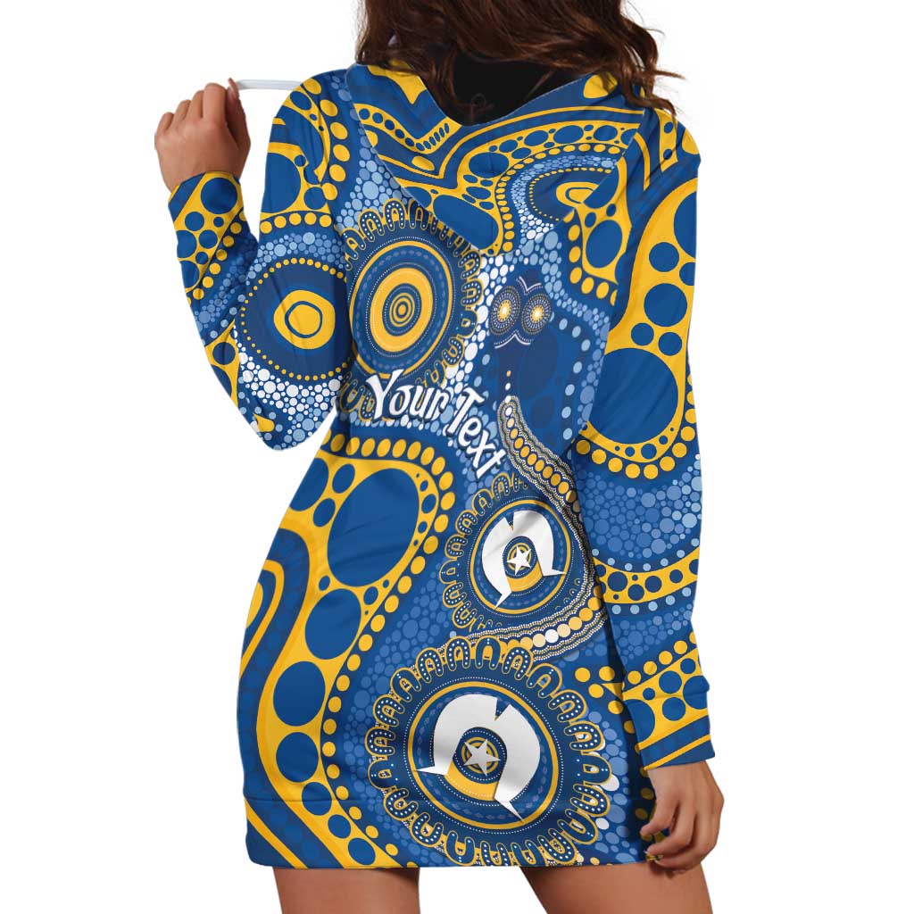 Eels NAIDOC Week 2026 Personalised Hoodie Dress 50 Years of Deadly Aboriginal Art