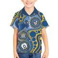 Eels NAIDOC Week 2026 Personalised Kid Hawaiian Shirt 50 Years of Deadly Aboriginal Art