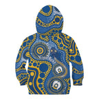 Eels NAIDOC Week 2026 Personalised Kid Hoodie 50 Years of Deadly Aboriginal Art
