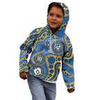 Eels NAIDOC Week 2026 Personalised Kid Hoodie 50 Years of Deadly Aboriginal Art