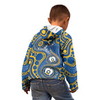Eels NAIDOC Week 2026 Personalised Kid Hoodie 50 Years of Deadly Aboriginal Art