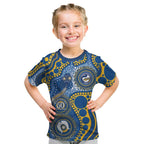 Eels NAIDOC Week 2026 Personalised Kid T Shirt 50 Years of Deadly Aboriginal Art