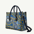 Eels NAIDOC Week 2026 Personalised Leather Bag 50 Years of Deadly Aboriginal Art