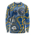 Eels NAIDOC Week 2026 Personalised Long Sleeve Shirt 50 Years of Deadly Aboriginal Art