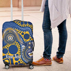 Eels NAIDOC Week 2026 Personalised Luggage Cover 50 Years of Deadly Aboriginal Art