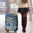 Eels NAIDOC Week 2026 Personalised Luggage Cover 50 Years of Deadly Aboriginal Art