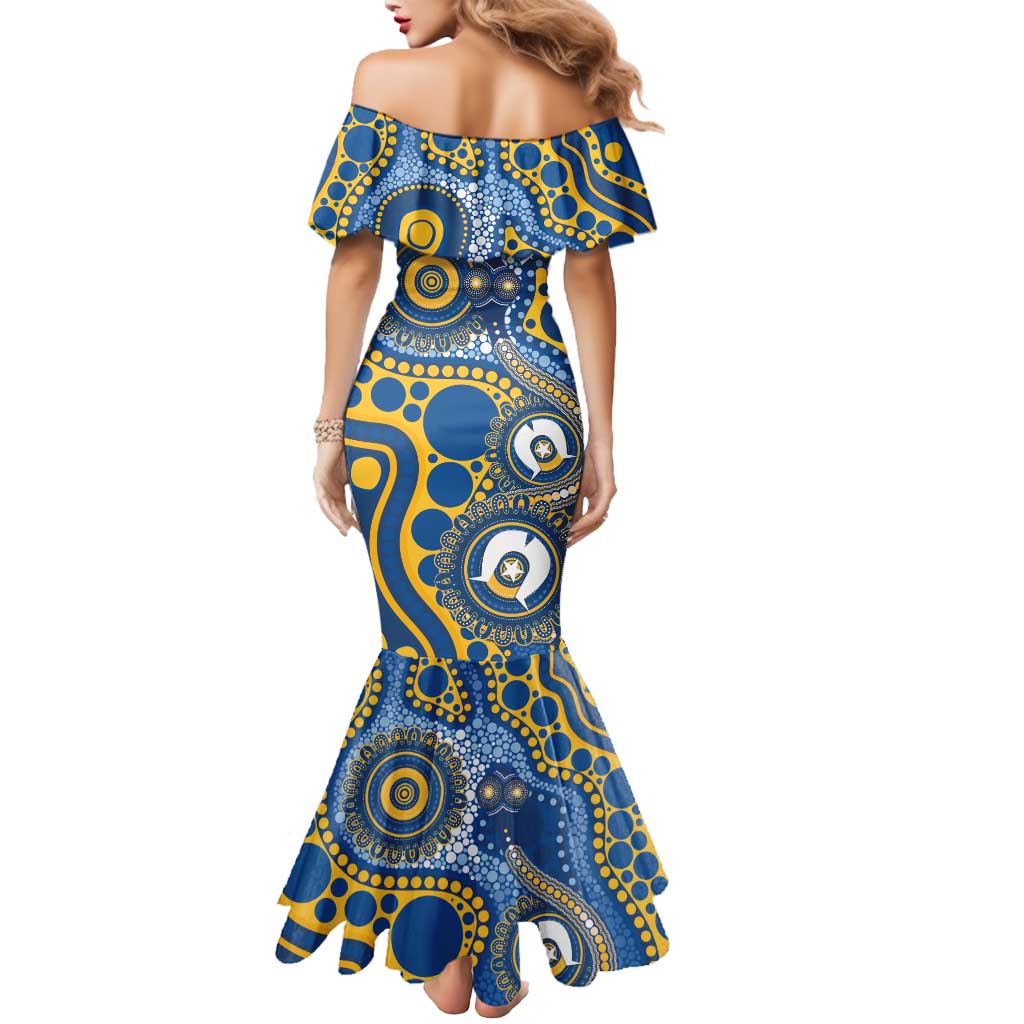 Eels NAIDOC Week 2026 Personalised Mermaid Dress 50 Years of Deadly Aboriginal Art