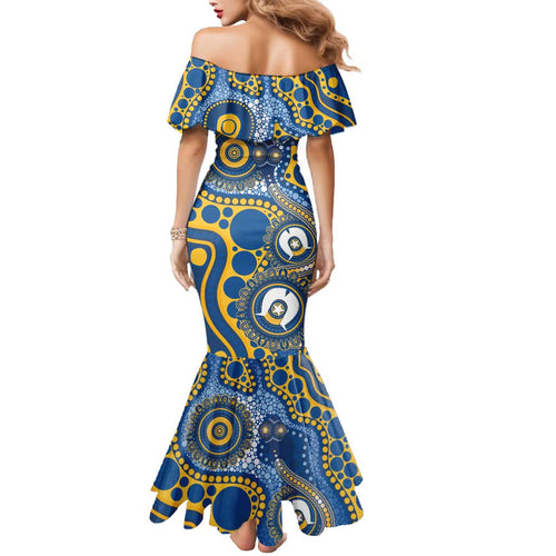 Eels NAIDOC Week 2026 Personalised Mermaid Dress 50 Years of Deadly Aboriginal Art