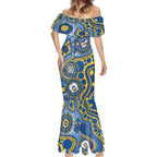 Eels NAIDOC Week 2026 Personalised Mermaid Dress 50 Years of Deadly Aboriginal Art
