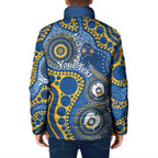 Eels NAIDOC Week 2026 Personalised Padded Jacket 50 Years of Deadly Aboriginal Art