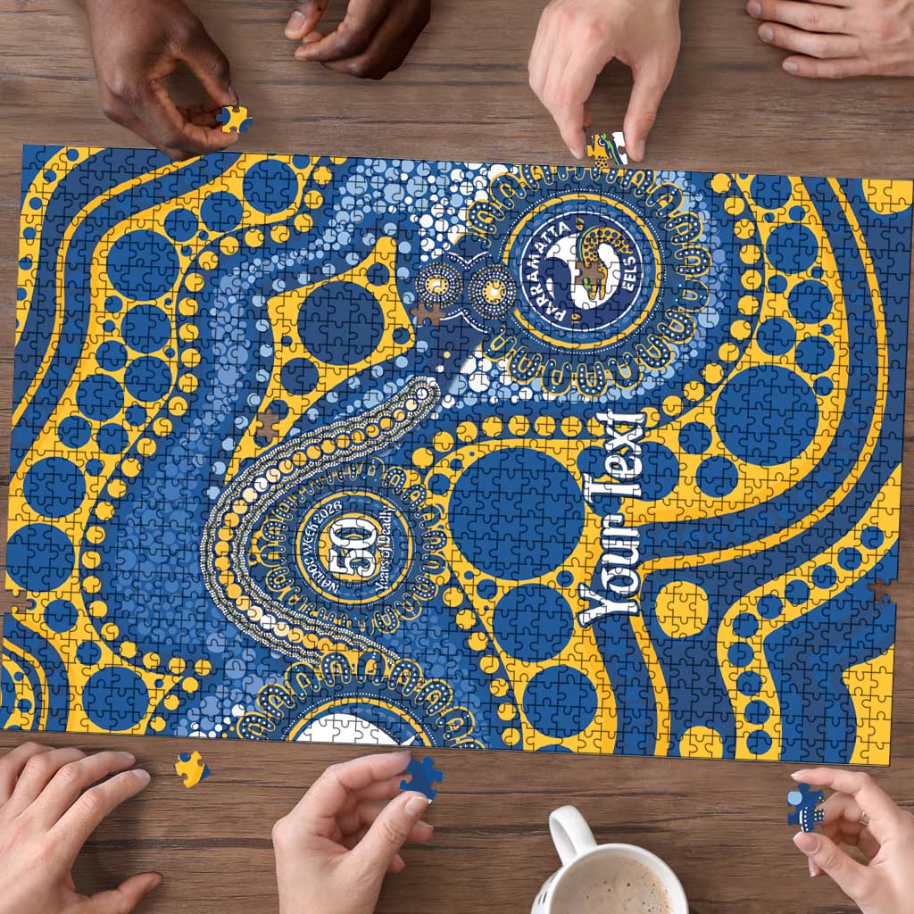 Eels NAIDOC Week 2026 Personalised Puzzle 50 Years of Deadly Aboriginal Art