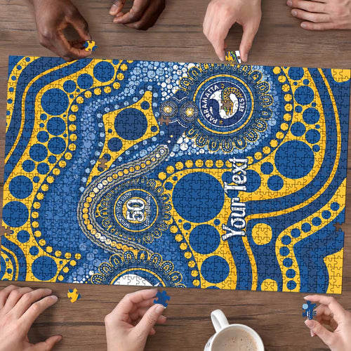 Eels NAIDOC Week 2026 Personalised Puzzle 50 Years of Deadly Aboriginal Art