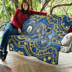 Eels NAIDOC Week 2026 Personalised Quilt 50 Years of Deadly Aboriginal Art