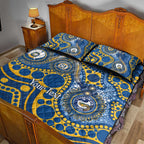 Eels NAIDOC Week 2026 Personalised Quilt Bed Set 50 Years of Deadly Aboriginal Art