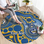 Eels NAIDOC Week 2026 Personalised Round Carpet 50 Years of Deadly Aboriginal Art