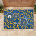 Eels NAIDOC Week 2026 Personalised Rubber Doormat 50 Years of Deadly Aboriginal Art