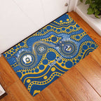 Eels NAIDOC Week 2026 Personalised Rubber Doormat 50 Years of Deadly Aboriginal Art