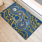 Eels NAIDOC Week 2026 Personalised Rubber Doormat 50 Years of Deadly Aboriginal Art
