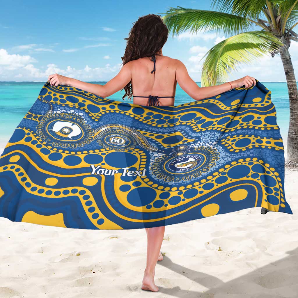 Eels NAIDOC Week 2026 Personalised Sarong 50 Years of Deadly Aboriginal Art