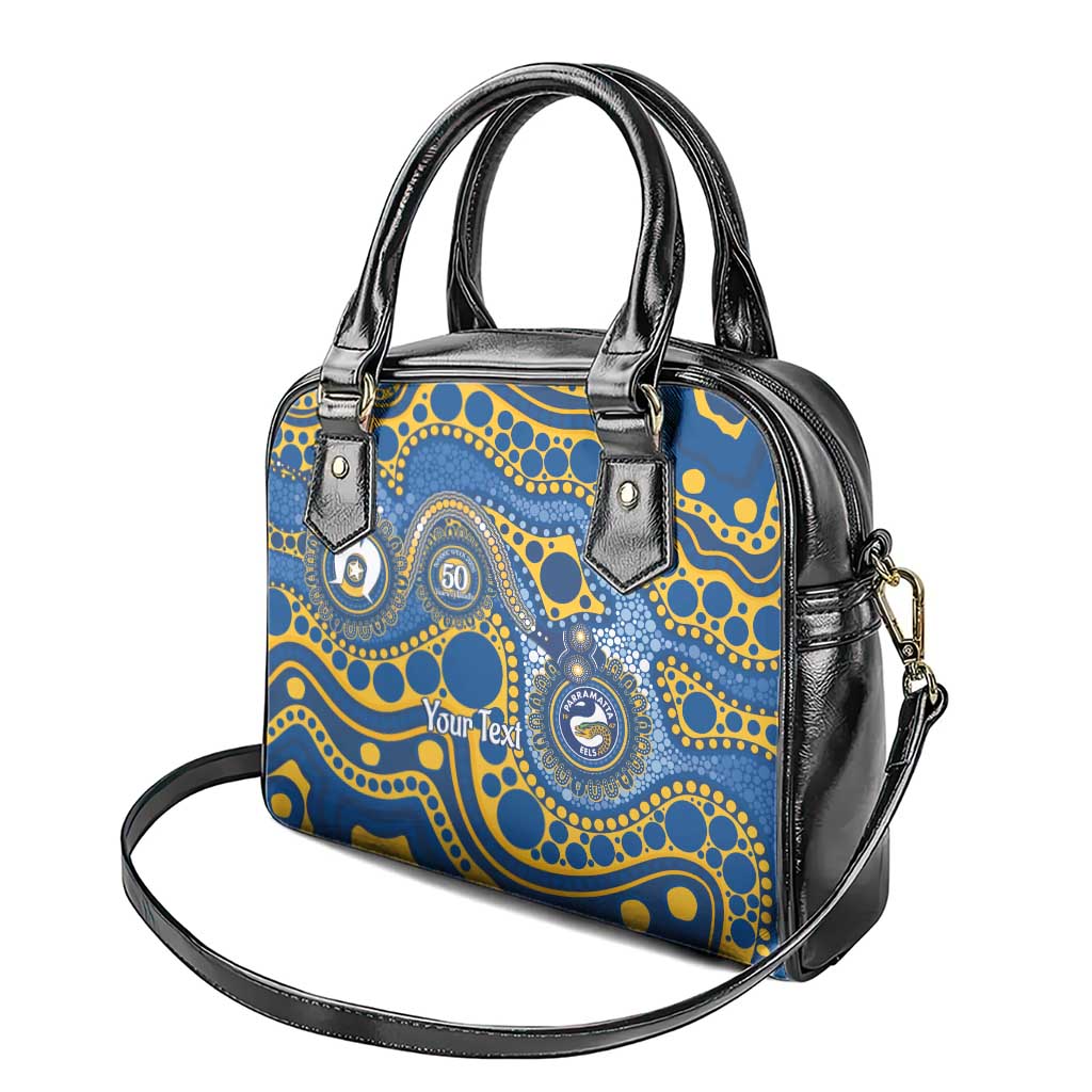 Eels NAIDOC Week 2026 Personalised Shoulder Handbag 50 Years of Deadly Aboriginal Art