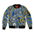 Eels NAIDOC Week 2026 Personalised Sleeve Zip Bomber Jacket 50 Years of Deadly Aboriginal Art