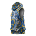 Eels NAIDOC Week 2026 Personalised Sleeveless Hoodie 50 Years of Deadly Aboriginal Art